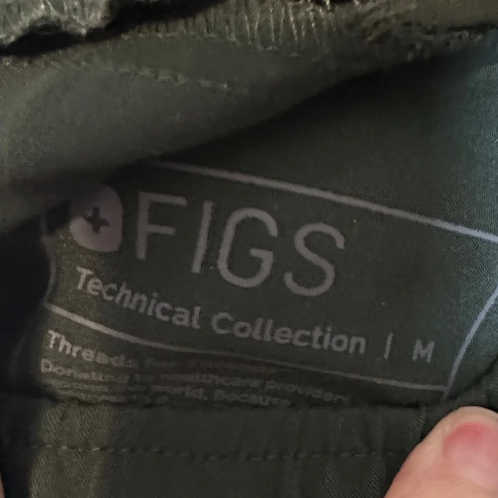 FIGS Mens Tansen Jogger Scrub Pant Moss Green Size‎ Medium